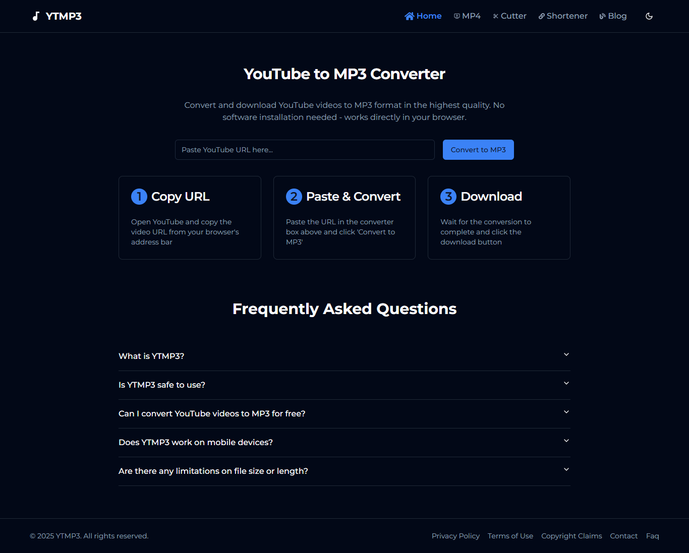 YTMP3 - YouTube to MP3 Converter